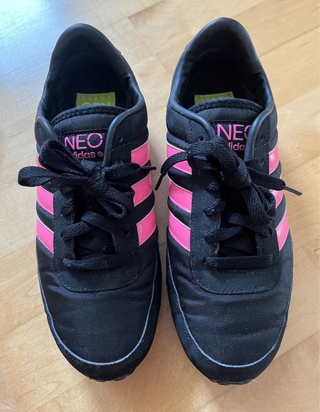 Adidas Neo schwarz pink Gr. 38 TOP° in Wasserburg