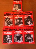 Edgar Wallace Menge Romane Rote Krimi Liebhaber Romane Kriminal Nordrhein-Westfalen - Schwerte Vorschau