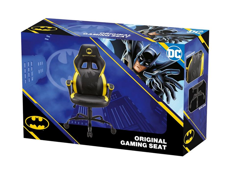 Batman Gaming Stuhl Subsonic Black & Yellow in Weilmünster