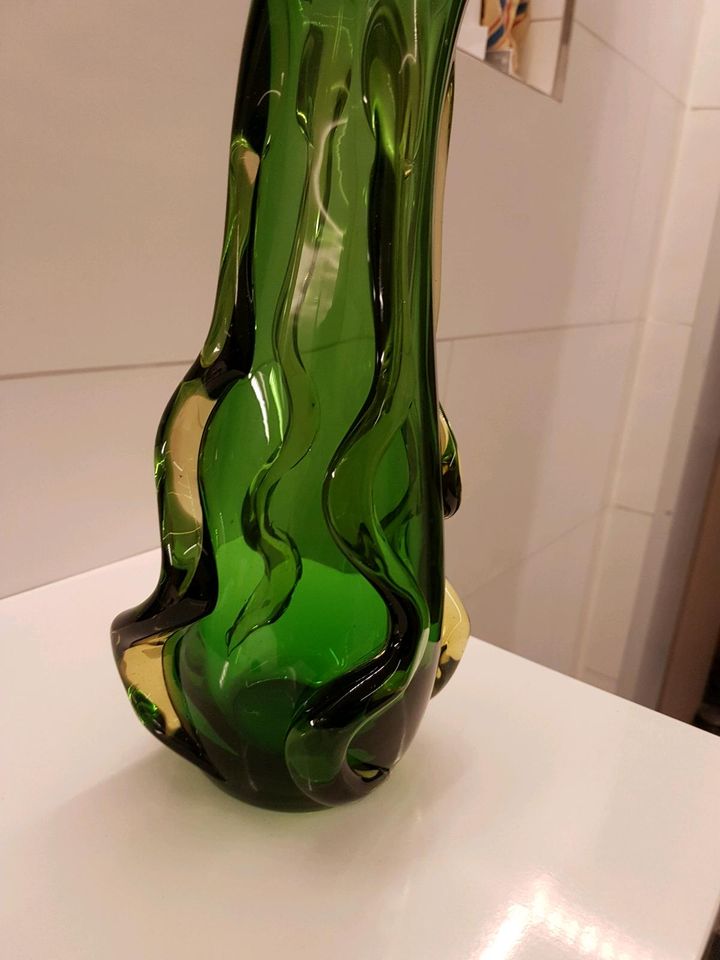 Große Vase Glaskunst Handarbeit Murano? Aus Nachlass in Elsdorf