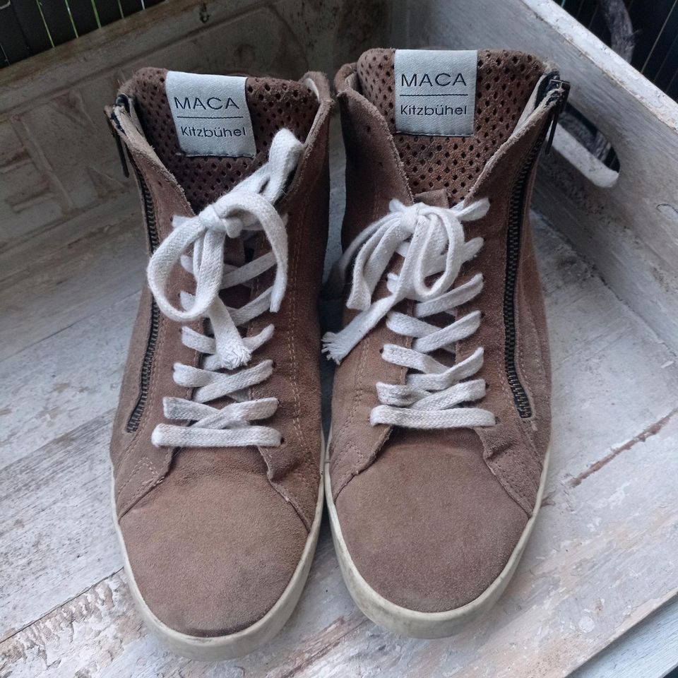 Braunbeige Sneaker von Maca Kitzbühel 40 in Iserlohn