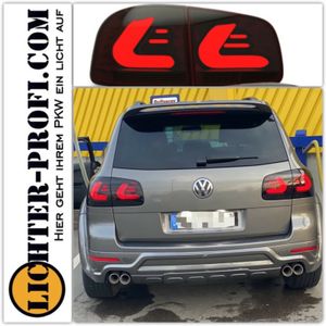 LED Upgrade Design Rückleuchten für VW Polo 6R 09-14 schwarz/rauch