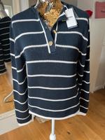 Pulli Pullover Brax Baumwolle gestreift maritim blau weiß angesag Nordrhein-Westfalen - Herford Vorschau