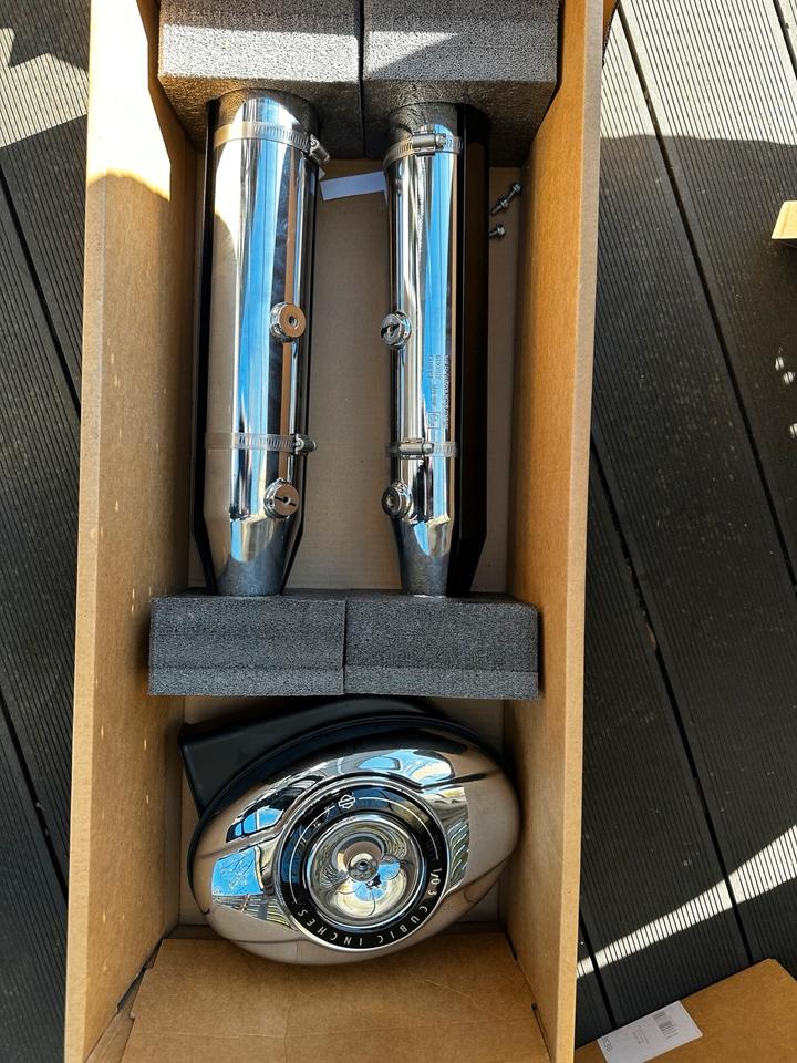 Harley Davidson breakout original Endrohre *neu* in Mannheim