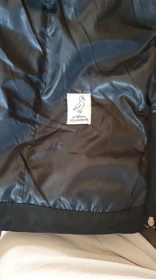 TOM TAILOR Damen Mantel Winter schwarz Gr.L Kapuze in Hof (Saale)