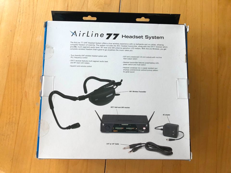 AirlLine 77  wireless Headset System in Lanke