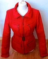 Steppjacke mit Gürtel rot Größe 34 Niedersachsen - Hildesheim Vorschau