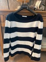 EDC Esprit Pullover 36 Dunkelblau/weiß neuwertig Niedersachsen - Lathen Vorschau