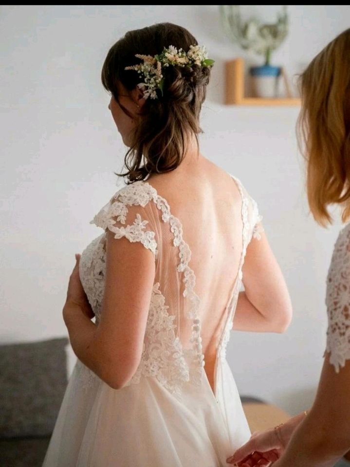 Hochzeitskleid, Brautkleid, Traumkleid, Umstandsbrautkleid in Gera