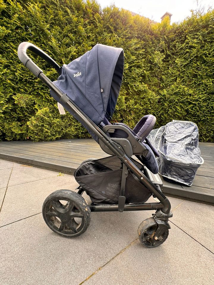 Gebrauchter Kinderwagen mit Babyschale von Joie in Werne