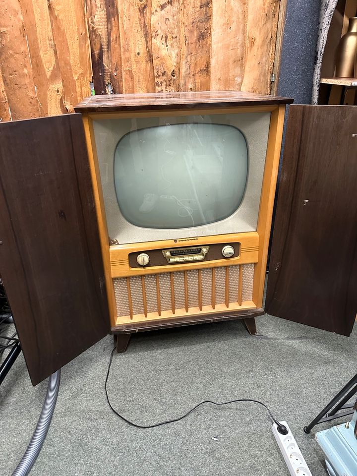 Röhrenfernseher Philips Michelangelo Retro vintage Rarität in Spenge