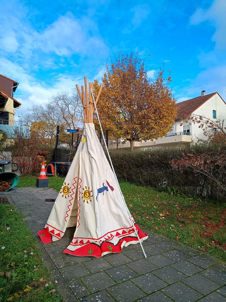 Indianerzelt Freizeitzelt Outdoor 200 cm hoch in Mainz