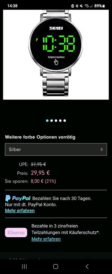 Skmei Armband Uhr in Herne