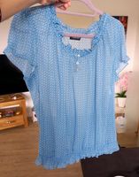 Bluse Taifun 40 42 Neu Blau Kurzarm schick luftig Saarland - Ensdorf Vorschau