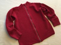 Strickjacke rot Jacke Wolle Merinowolle Gr.128/134 Dresden - Blasewitz Vorschau