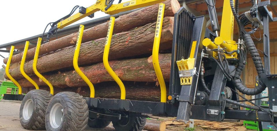 14,5t Gesamtgewicht Rückewagen Holzrückewagen in Salzwedel