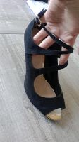 High heels schwarz, mit Riehmchen, gr. 40 Bayern - Mainaschaff Vorschau