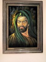 Historisches Gemälde Imam Hossein mit hochwertigem Rahmen Baden-Württemberg - Freiburg im Breisgau Vorschau