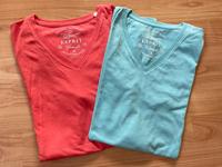 2 Herren-T-Shirts, Gr. L, Esprit, Koralle/Türkis Niedersachsen - Elsfleth Vorschau