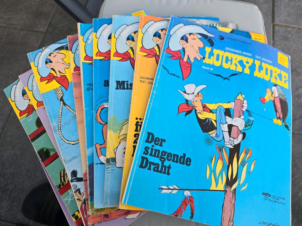 Lucky Luke Comics in Nürnberg (Mittelfr)