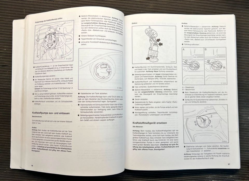 Reparaturhandbuch Opel Astra - So wirds gemacht in Leipzig