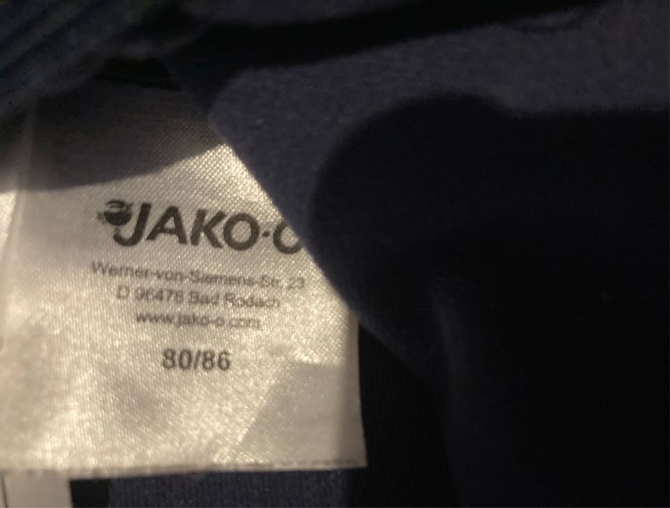 Jakoo Softshellhose Matschhose Gr 80 / 86 top erhalten in Kriftel