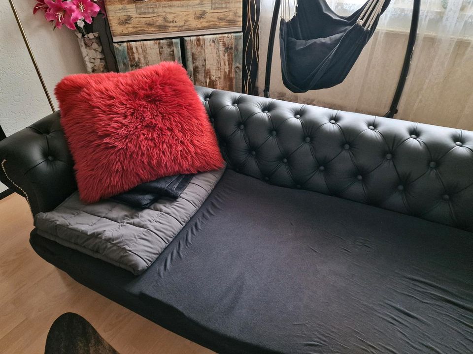 Leder Couch in Meitingen