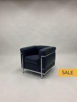 Cassina LC2 Sessel Leder blau München - Altstadt-Lehel Vorschau