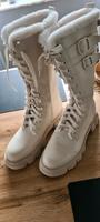 Winterstiefel weiss beige Saarland - Friedrichsthal Vorschau