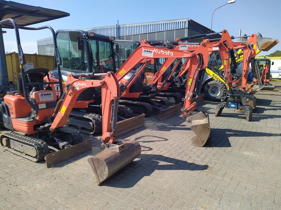 Bagger Kubota KX 030-4, 2.800 kg zur Miete in Solms in Solms