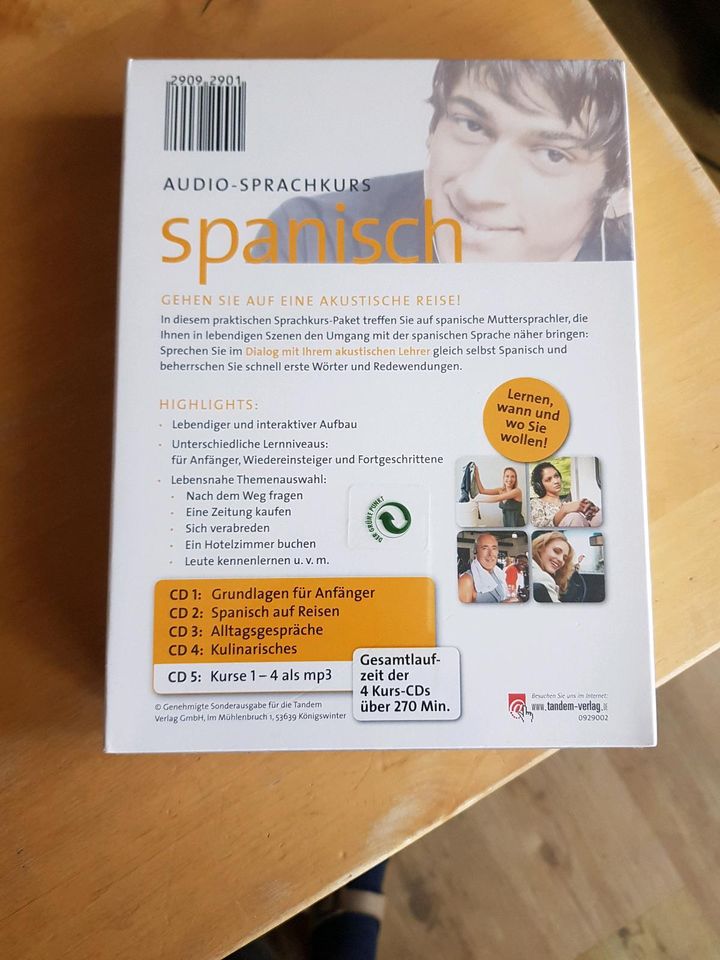 ***Audio Sprachkurs Spanisch*** NEU OVP 5CDs in Chemnitz