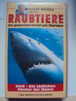 VHS Kassette Raubtiere Haie + Orcas Dithmarschen - Buesum Vorschau