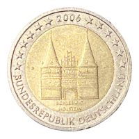 Deutschland 2 Euro Münze 2006 D „Holstentor“ Niedersachsen - Braunschweig Vorschau