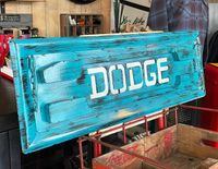 DODGE HECKKLAPPE TAILGATE US PICKUP TRUCK RAM MAN CAVE USA DEKO Nordrhein-Westfalen - Hamm Vorschau