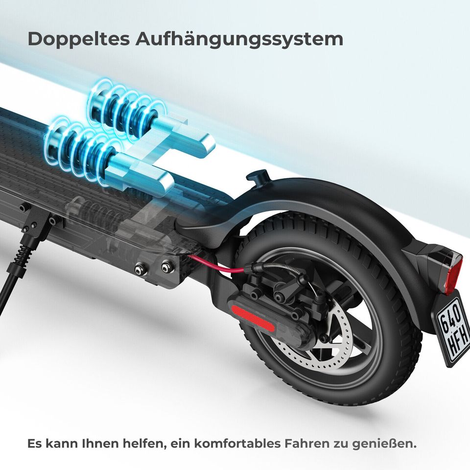 E-Scooter mit Straßenzulassung MaxWheel Roller E9ABE, 350W, 8.5", 20km/h, bis zu 30Km Reichweite in Beckum