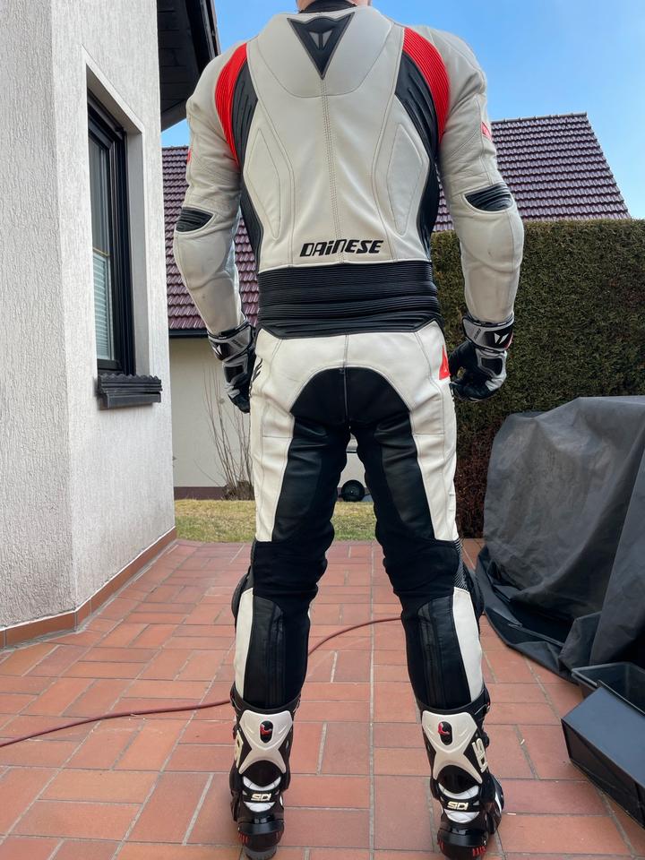 Dainese Seca Evo Lederkombi 2-Teiler – Größe 50 – Guter Zustand in Gornau