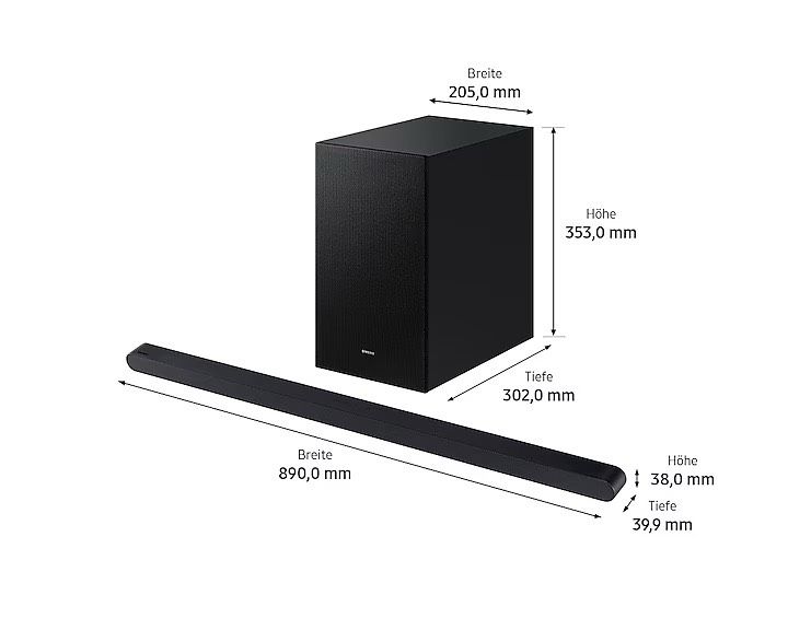 Samsung Ultra Slim Soundbar HW-S710GD 3.1-Kanal & Subwoofer 2024 in Frankfurt am Main