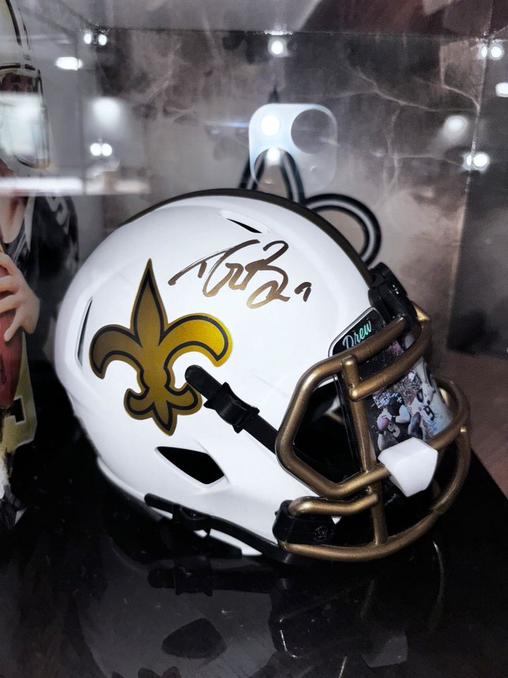 NFL Minihelm Drew Brees New Orleans Saints in Angermünde