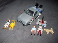 Konvolut Playmobil 70317 Back to the Future DeLorean Figuren Niedersachsen - Bodenfelde Vorschau