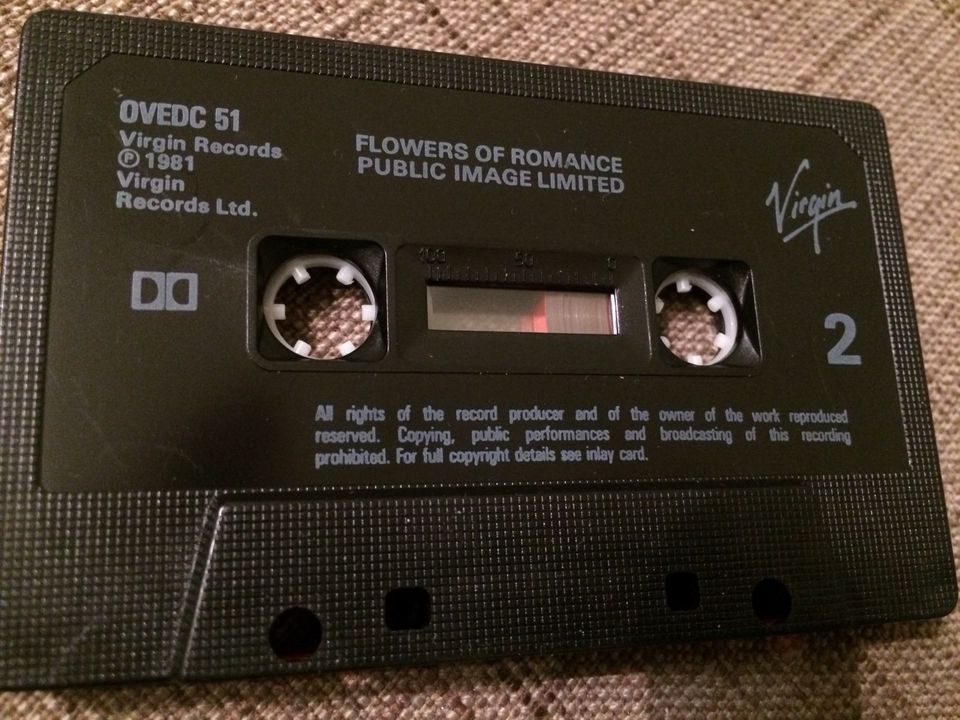 MC Musik Kassette Tape Public Image Ltd The Flowers Of Romance in Berlin