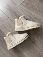Gefütterte Stiefeletten Gr. 40 – Kaum getragen – Beige Baden-Württemberg - Sindelfingen Vorschau