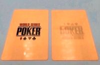 Poker Cut Cards - 3 Stück, Kartenspiel, gelb, kostenloser Versand Nordrhein-Westfalen - Wipperfürth Vorschau