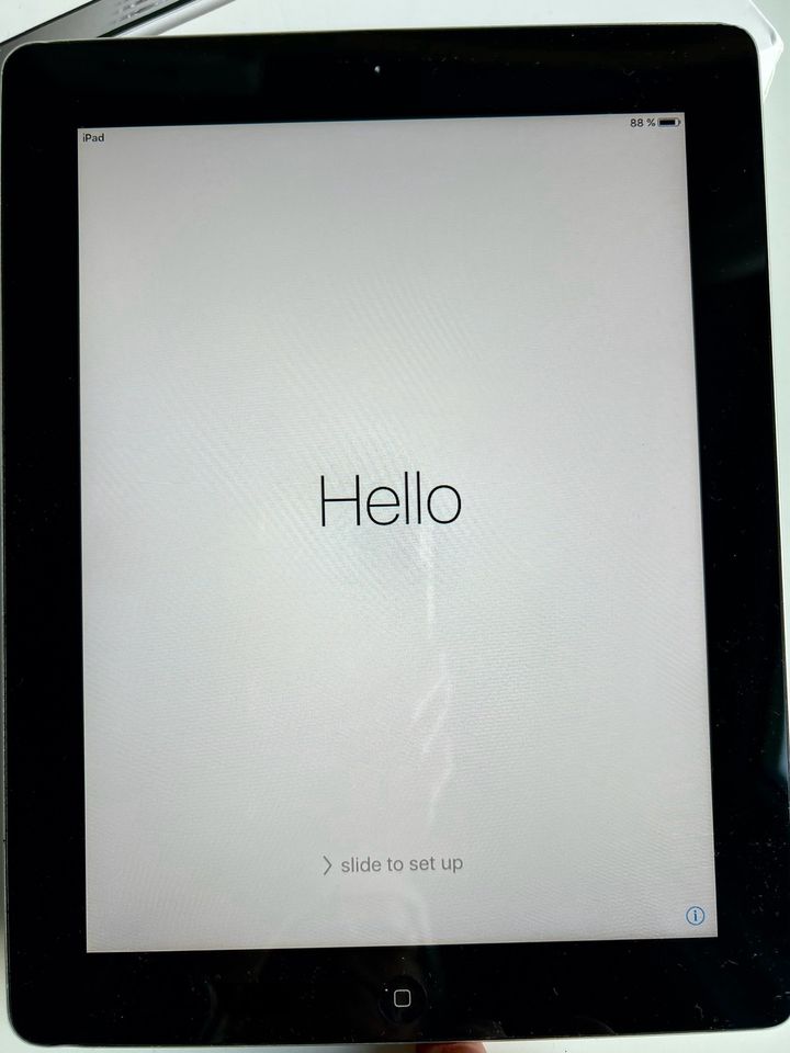 ♥️ Apple iPad 2 Wi-Fi 16 GB silber schwarz inkl.  OVP in Bonn