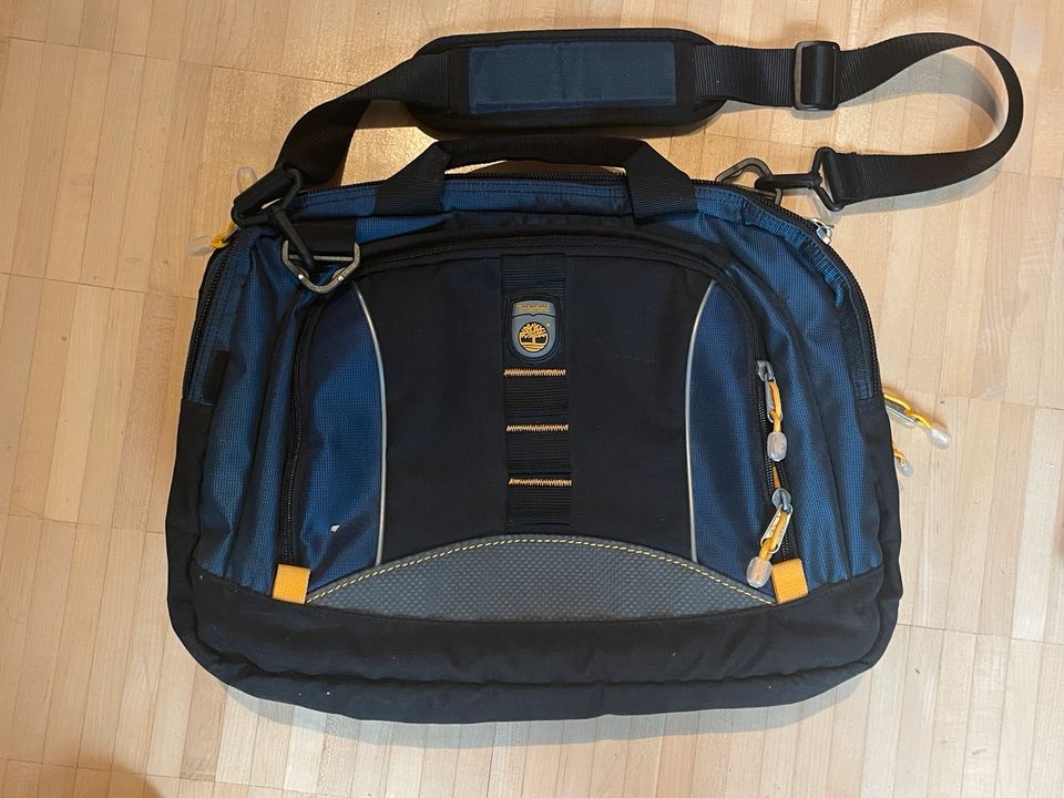 Timberland Travel Laptop/ Notebook Tasche Blau in Düsseldorf