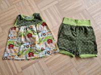 Sommer Set Unisex grün Handmade Gr.92 Nordrhein-Westfalen - Kaarst Vorschau