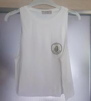 Pull & Bear Top weiß Holy Guacamole Gr. 26  (S, XS) Hessen - Rodenbach Vorschau