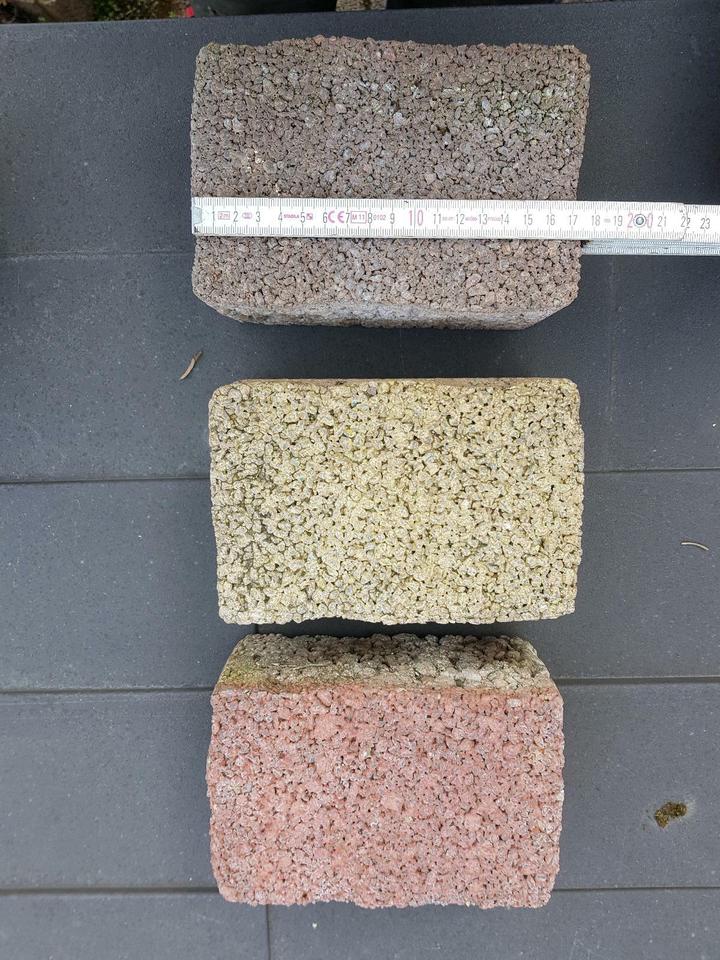 Tränen-Ökopflastersteine gute 80m² "Herbst" (rot,braun, beige) in Erfurt