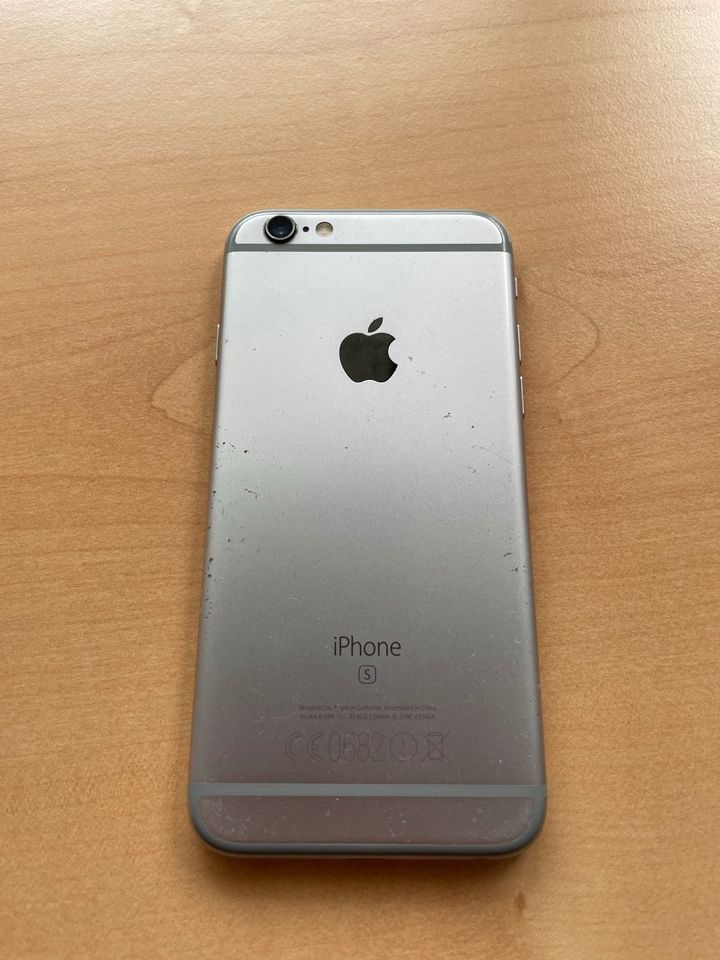 Apple iPhone 6S, 16GB, Space Grau, Original Kopfhörer in Hannover