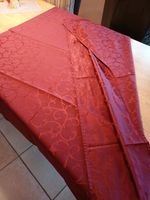 Tischdecke 147x273cm bordeaux rot Nordrhein-Westfalen - Wenden Vorschau