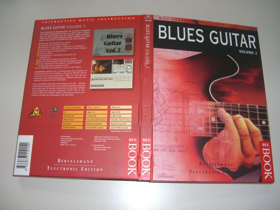 Blues Guitar Vol.2 Interactive Music Instruction Lehrprogramm CD in Remscheid